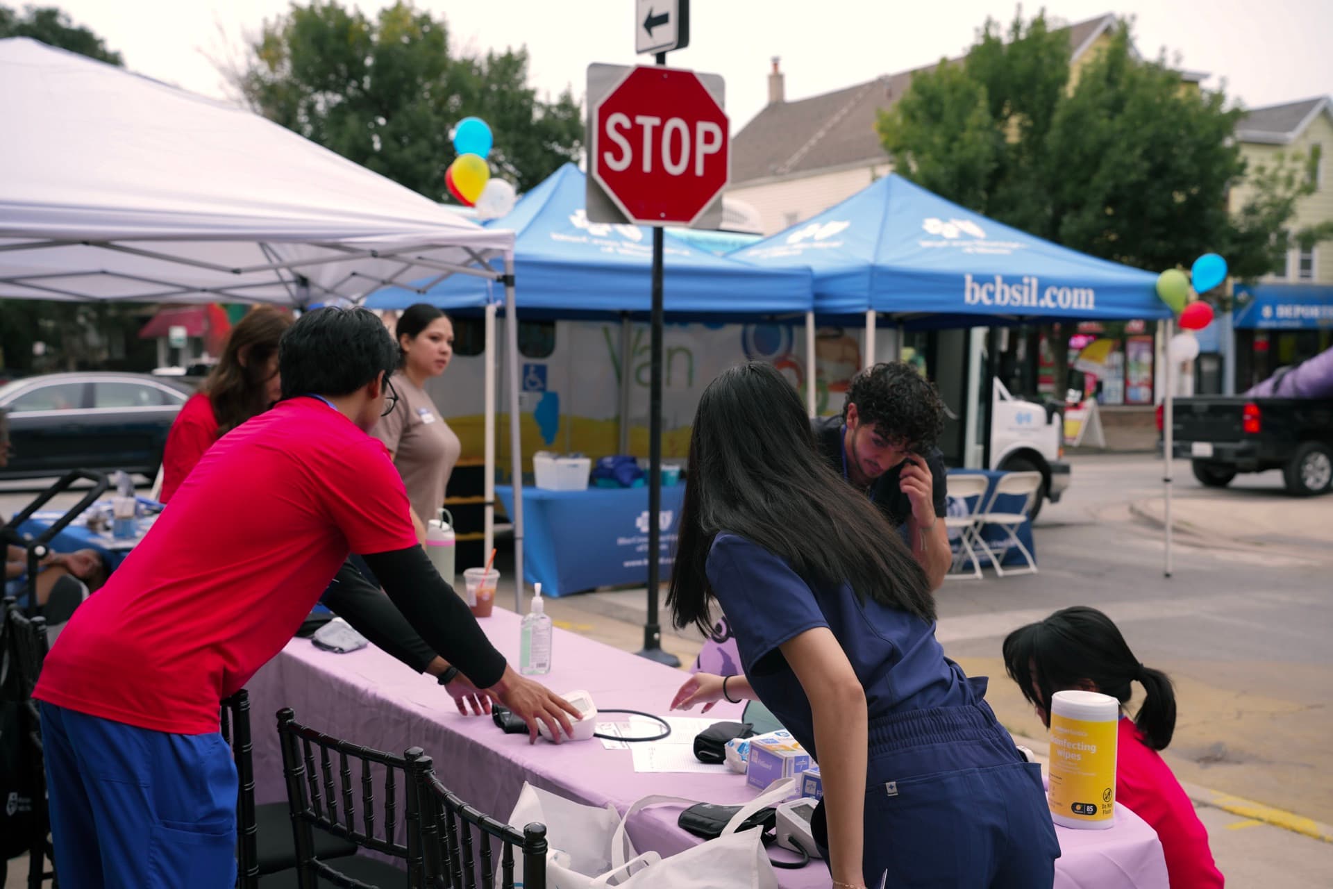 Back-to-School volunteers